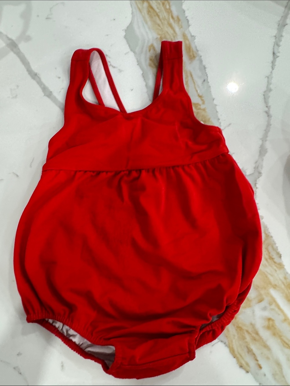 Burberry Red Kids One-Piece Swim Suit